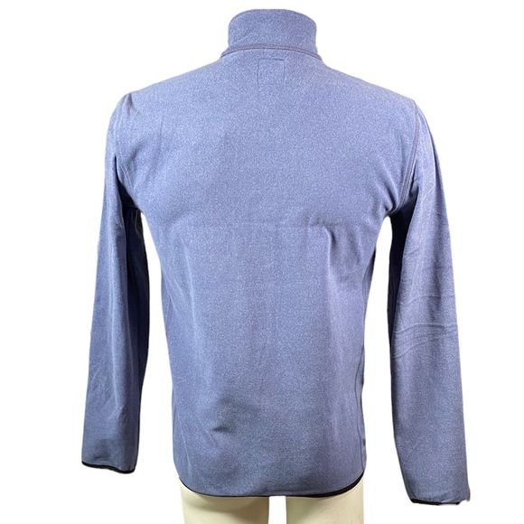 VTG 1946 Blue Stretch 1/4 Zip Jacket Size Small NWT - Picture 6 of 10